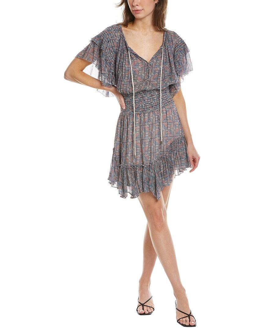 blue dress for baby girl Mestiza Carmen Mini Dress- Powder Toile – By Request