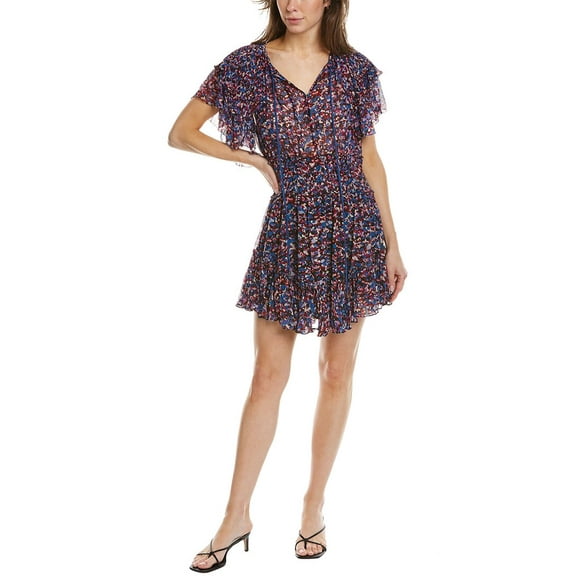 Isabel Marant womens  Étoile Florise Mini Dress, 34, Pink