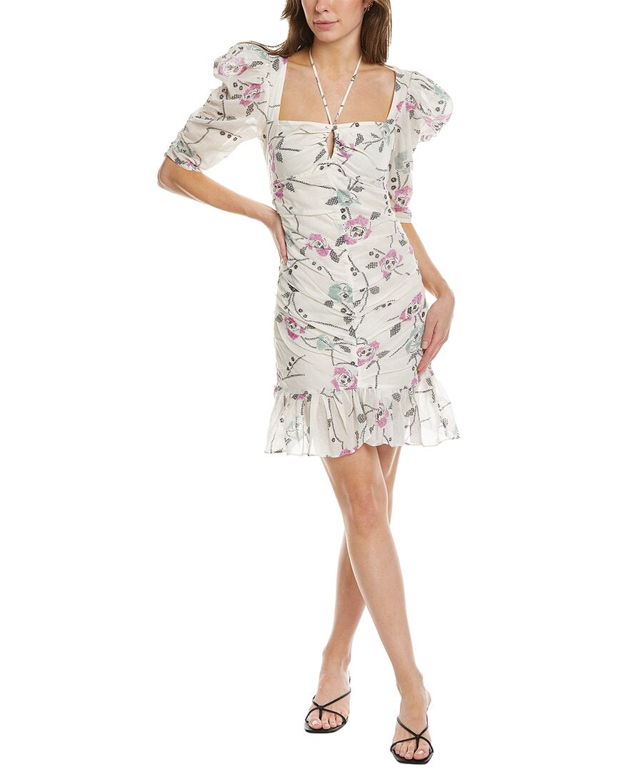 Isabel Marant womens toile Galdino Mini Dress, 38, White - Walmart  Business Supplies