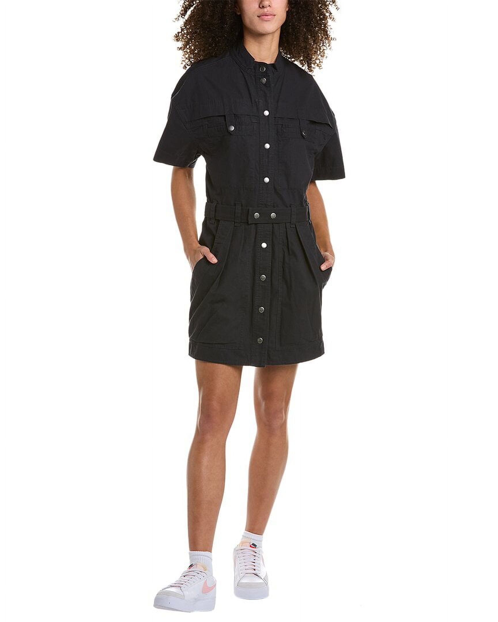 Isabel Marant womens toile Rime Mini Dress, 36, Black - Walmart.com Isabel Marant womens toile Rime Mini Dress, 36, Black - Walmart.com