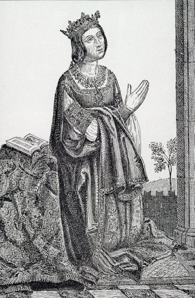 Isabella 1451-1504 Of Castile Called La Catolica Canvas Art - Ken Welsh Design Pics (11 x 17)