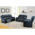 thumbnail image 1 of Isabella 3 Pieces Faux Leather Reclining Configurable Living Room Set, 1 of 1