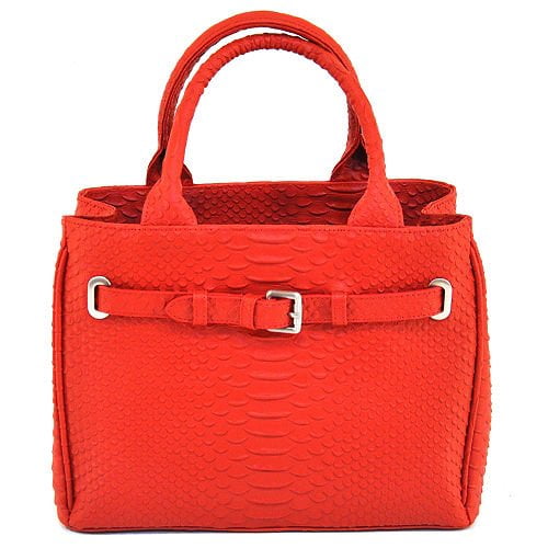 Isabella adams python tote backpack hotsell