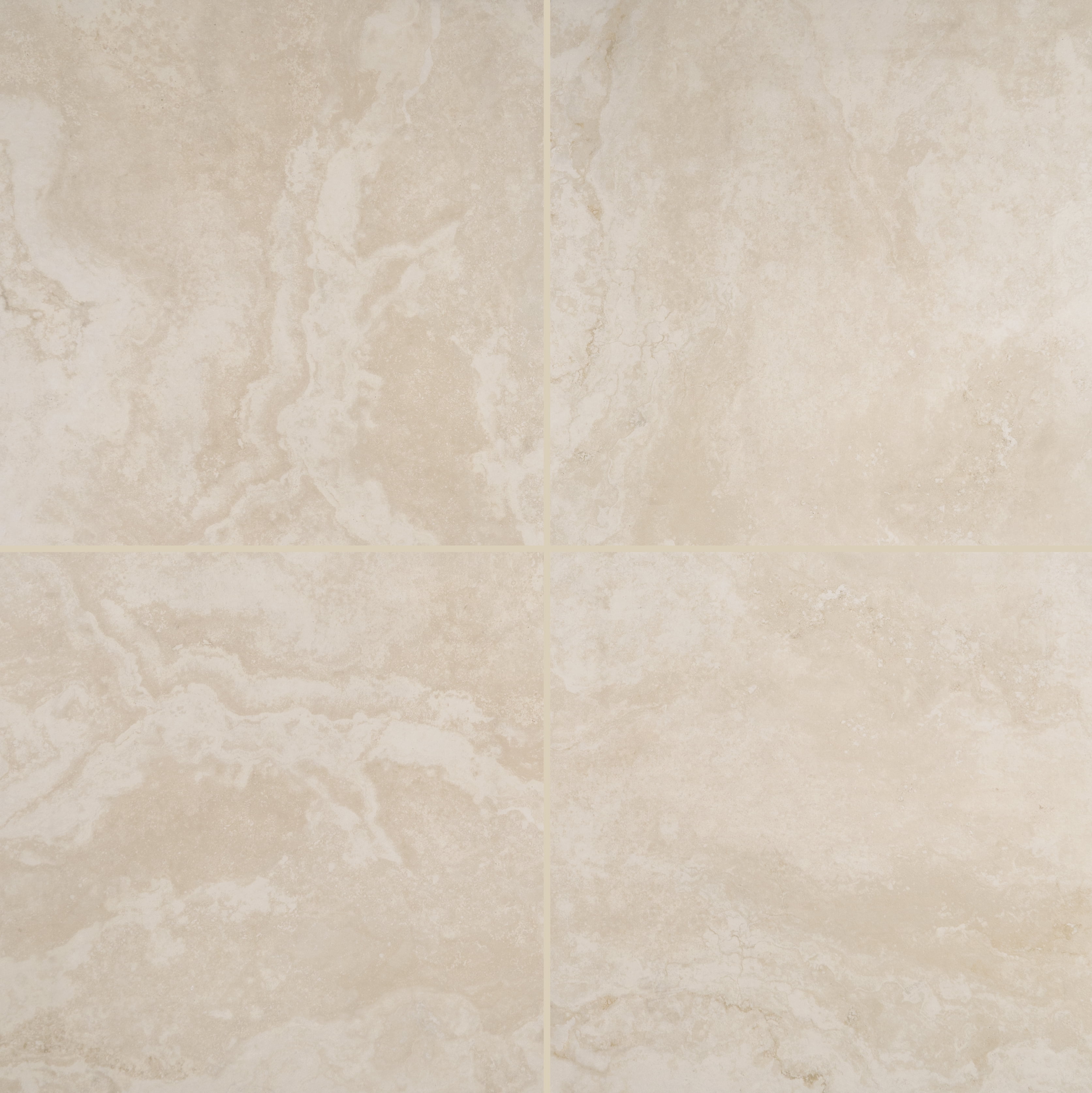 Isabella Ivory 24 in. x 24 in. Porcelain Paver Floor and Wall Tile (8 sq. ft. / case)
