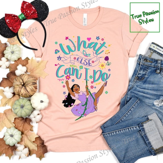 Isabella Madrigal Encanto Shirt, Family Vacation T-shirt, Paradise Gardens Park EPCOT Flower and Garden Festival E2116, F3084 All Size S-5Xl
