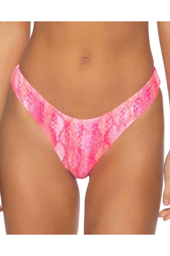 Womens Tie Dye High Leg Swim Bottom Separates