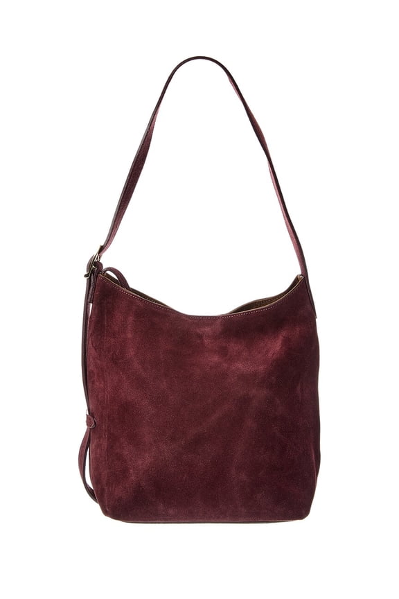 Erica Suede Tote, Red