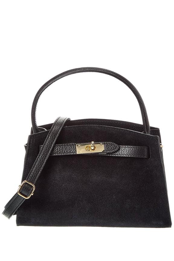 Structured Daisy Tote, Black