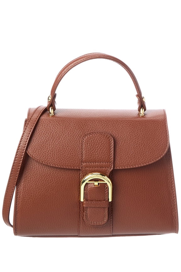Ursula27 Leather Satchel, Brown