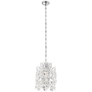 Isabella's Crown 1 Light Mini Pendant in Traditional Style 12.75 inches Tall By 9.75 inches Wide Bailey Street Home 57-Bel-3098367