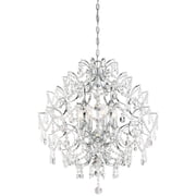 Isabellas Crown Chandelier 8 Light Chrome Crystal in Traditional Style 30.5 inches Tall By 26 inches Wide Bailey Street Home 57-Bel-3098365