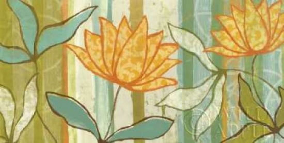 Isabellas Garden Canvas Art - Sarah Adams (10 x 20)