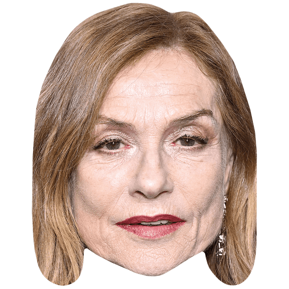 Isabelle Huppert (Makeup) Big Head. Larger than life mask.