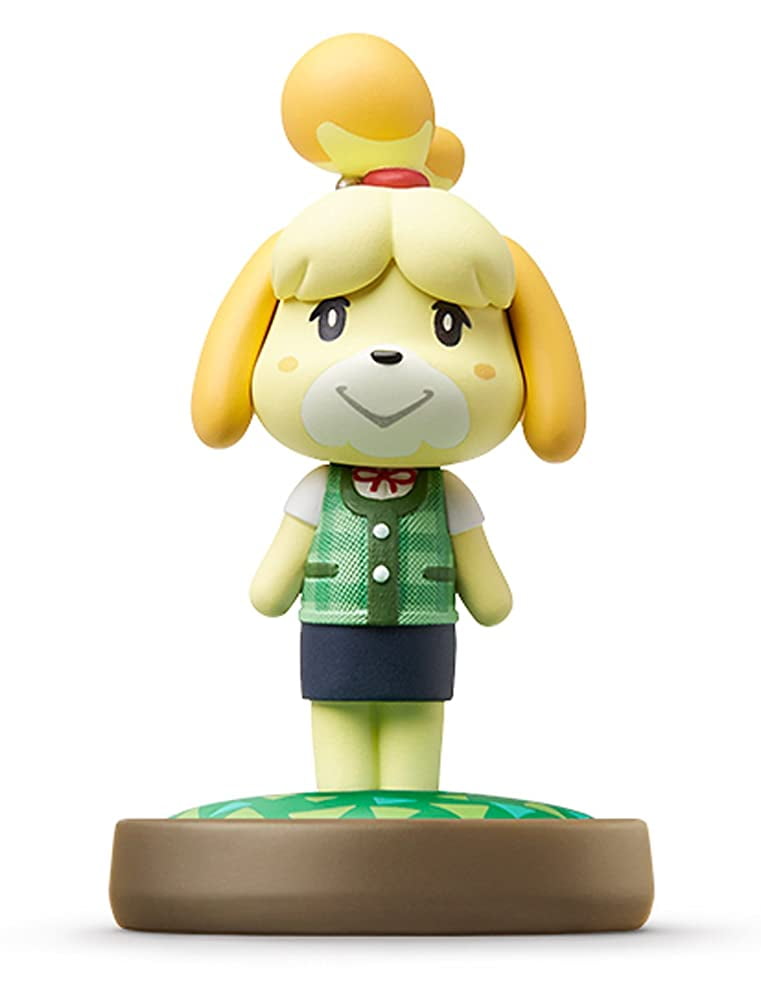 Isabelle (Shizue) Summer Outfit Nintendo Amiibo Figure Animal Crossing Bulk Pack for Nintendo Switch, WiiU, 3DS