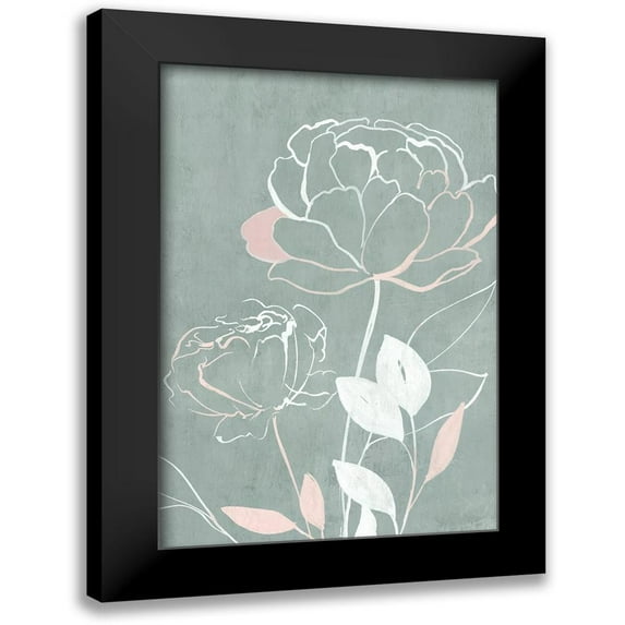 Isabelle Z 11x14 Black Modern Framed Museum Art Print Titled - Roseland II