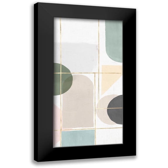 Isabelle Z 11x18 Black Modern Framed Museum Art Print Titled - Unity II