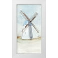 thumbnail image 1 of Isabelle Z 11x18 White Modern Wood Framed Museum Art Print Titled - Blue Windmill I, 1 of 4