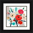 thumbnail image 1 of Isabelle Z 12x12 Black Ornate Wood Framed with Double Matting Museum Art Print Titled - Sweet Caroline I, 1 of 4