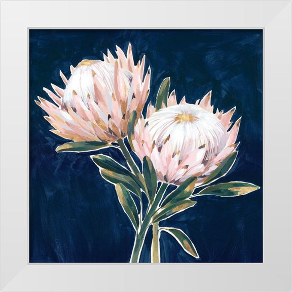 Isabelle Z 12x12 White Modern Wood Framed Museum Art Print Titled - King Proteas