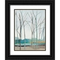 thumbnail image 1 of Isabelle Z 12x14 Black Ornate Wood Framed with Double Matting Museum Art Print Titled - Winter Trees I, 1 of 4
