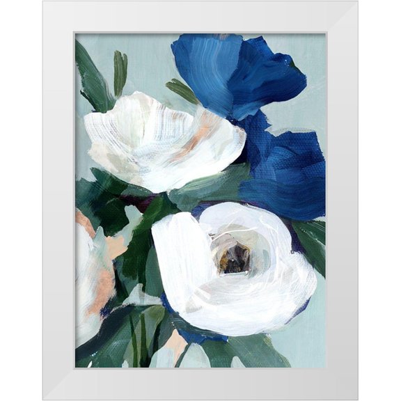 Isabelle Z 12x14 White Modern Wood Framed Museum Art Print Titled - Eternal Spring II