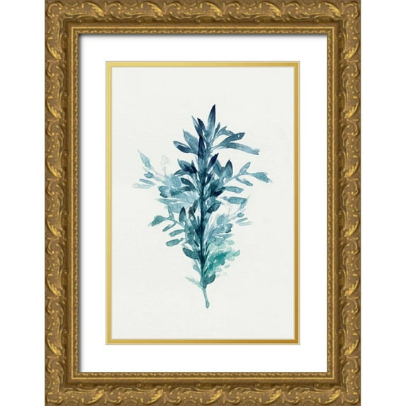 Isabelle Z 13x18 Gold Ornate Wood Framed with Double Matting Museum Art Print Titled - Botanical III