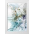 thumbnail image 1 of Isabelle Z 13x18 White Modern Wood Framed Museum Art Print Titled - Blotting I, 1 of 4