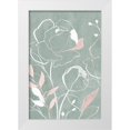 thumbnail image 1 of Isabelle Z 13x18 White Modern Wood Framed Museum Art Print Titled - Roseland I, 1 of 4