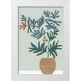 thumbnail image 1 of Isabelle Z 13x18 White Modern Wood Framed Museum Art Print Titled - Summer Planter II, 1 of 4