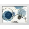 thumbnail image 1 of Isabelle Z 14x11 White Modern Wood Framed Museum Art Print Titled - Infinity Indigio I, 1 of 4