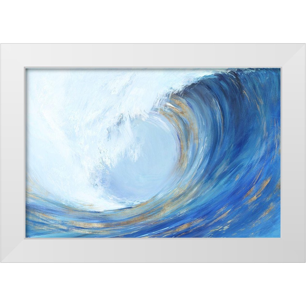Isabelle Z 14x11 White Modern Wood Framed Museum Art Print Titled ...