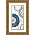 thumbnail image 1 of Isabelle Z 14x24 Gold Ornate Wood Framed with Double Matting Museum Art Print Titled - Blue Spheres I, 1 of 4