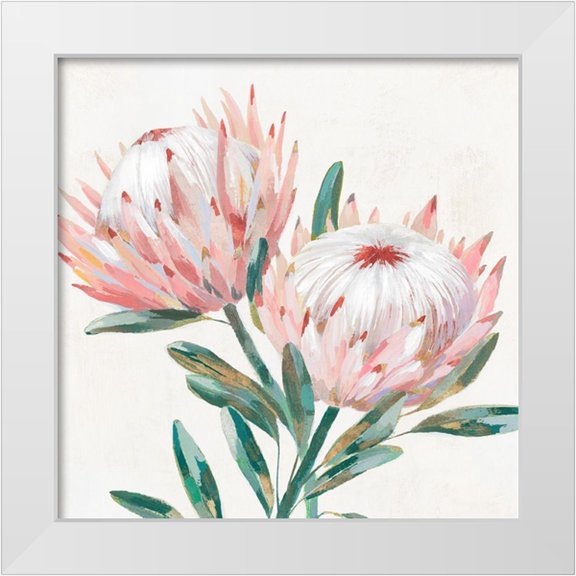 Isabelle Z 15x15 White Modern Wood Framed Museum Art Print Titled - King Protea I