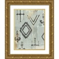 thumbnail image 1 of Isabelle Z 15x18 Gold Ornate Wood Framed with Double Matting Museum Art Print Titled - Gilded Ornate I, 1 of 4