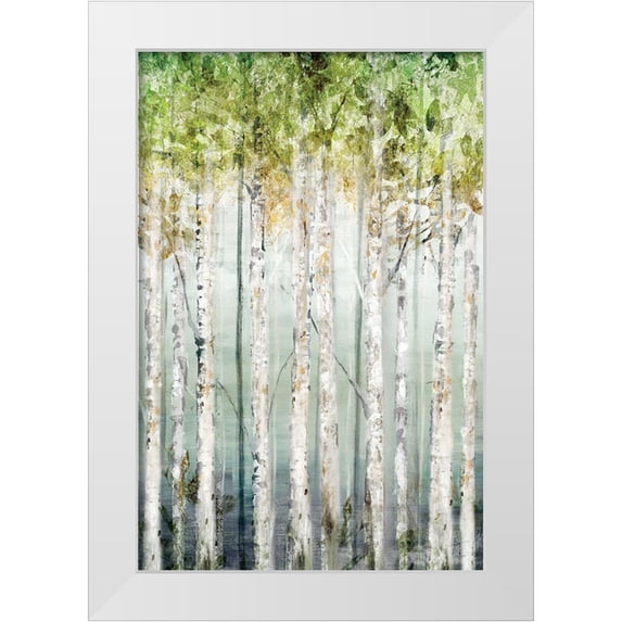 Isabelle Z 17x24 White Modern Wood Framed Museum Art Print Titled - Enlightened Moment II