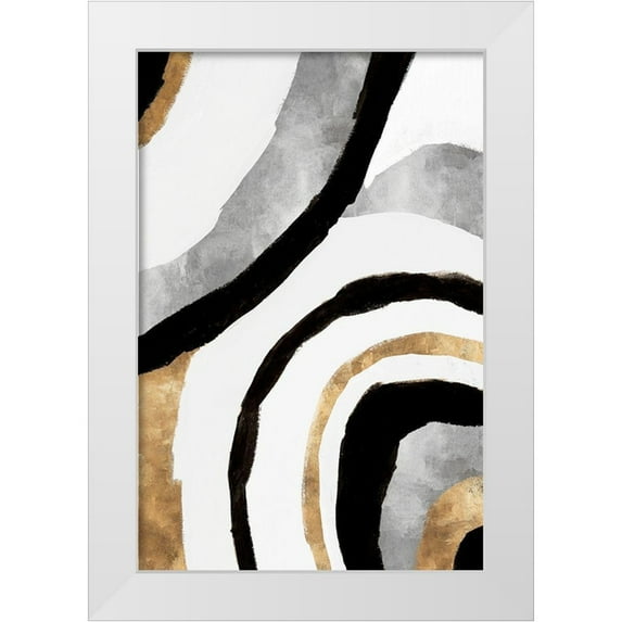 Isabelle Z 17x24 White Modern Wood Framed Museum Art Print Titled - Nation I
