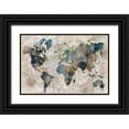 thumbnail image 1 of Isabelle Z 18x13 Black Ornate Wood Framed with Double Matting Museum Art Print Titled - Celestial Map, 1 of 4