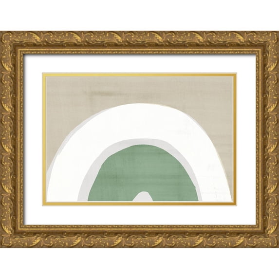 Isabelle Z 18x13 Gold Ornate Wood Framed with Double Matting Museum Art Print Titled - The Thoughts Inside