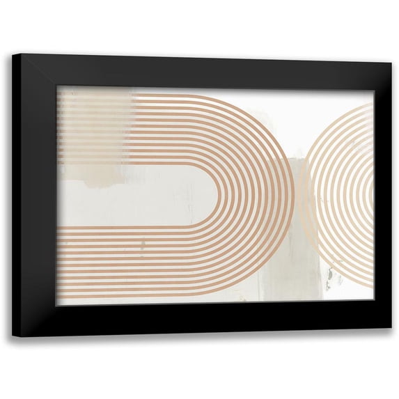 Isabelle Z 18x15 Black Modern Framed Museum Art Print Titled - Reaching Out I