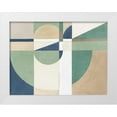 thumbnail image 1 of Isabelle Z 18x15 White Modern Wood Framed Museum Art Print Titled - New Heights II, 1 of 4