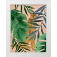 thumbnail image 1 of Isabelle Z 19x24 White Modern Wood Framed Museum Art Print Titled - Silent Jungle, 1 of 4