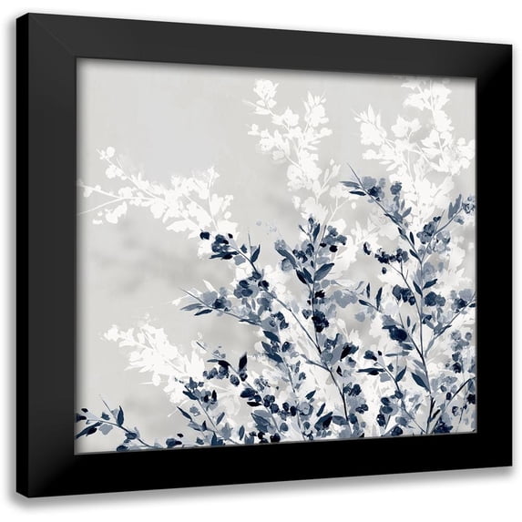 Isabelle Z 20x20 Black Modern Framed Museum Art Print Titled - Where will we be this Spring I