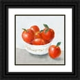 thumbnail image 1 of Isabelle Z 20x20 Black Ornate Wood Framed with Double Matting Museum Art Print Titled - Apples, 1 of 4