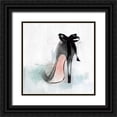 thumbnail image 1 of Isabelle Z 20x20 Black Ornate Wood Framed with Double Matting Museum Art Print Titled - Ribbon Heel, 1 of 4