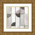 thumbnail image 1 of Isabelle Z 20x20 Gold Ornate Wood Framed with Double Matting Museum Art Print Titled - Counting Tiles II, 1 of 4