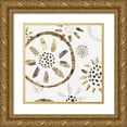 thumbnail image 1 of Isabelle Z 20x20 Gold Ornate Wood Framed with Double Matting Museum Art Print Titled - Garden of Gold II, 1 of 4