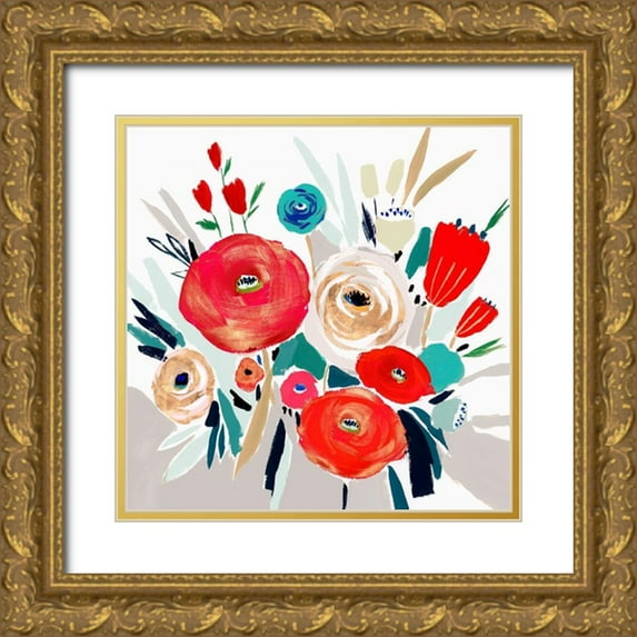 Isabelle Z 20x20 Gold Ornate Wood Framed with Double Matting Museum Art Print Titled - Sweet Caroline II