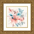 thumbnail image 1 of Isabelle Z 20x20 Gold Ornate Wood Framed with Double Matting Museum Art Print Titled - Wildflower  Bouquet II, 1 of 4