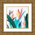 thumbnail image 1 of Isabelle Z 26x26 Gold Ornate Wood Framed with Double Matting Museum Art Print Titled - Alpinia I, 1 of 4