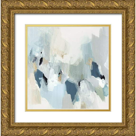 Isabelle Z 26x26 Gold Ornate Wood Framed with Double Matting Museum Art Print Titled - Little Talks II